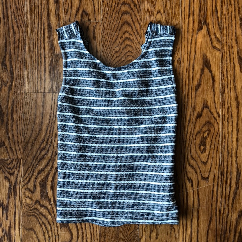 Striped Cross-back Tank
